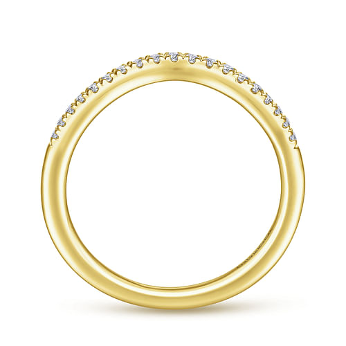 14K Yellow Gold Matching Wedding Band