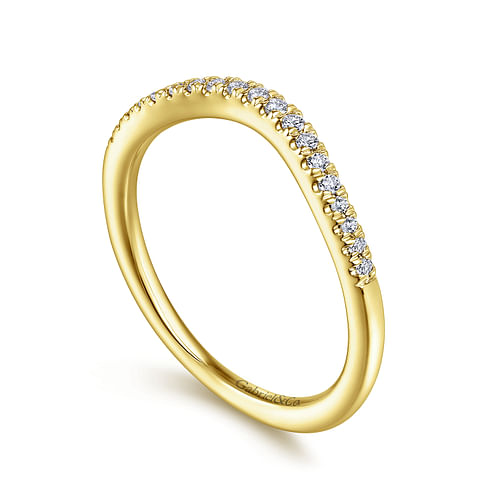 14K Yellow Gold Matching Wedding Band