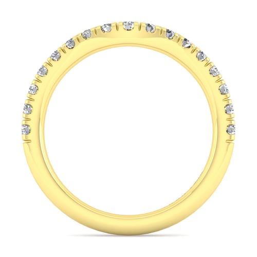 14K Yellow Gold Matching Wedding Band