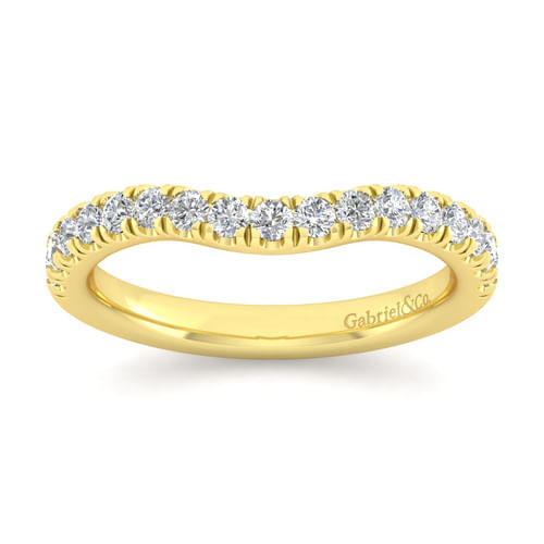 14K Yellow Gold Matching Wedding Band