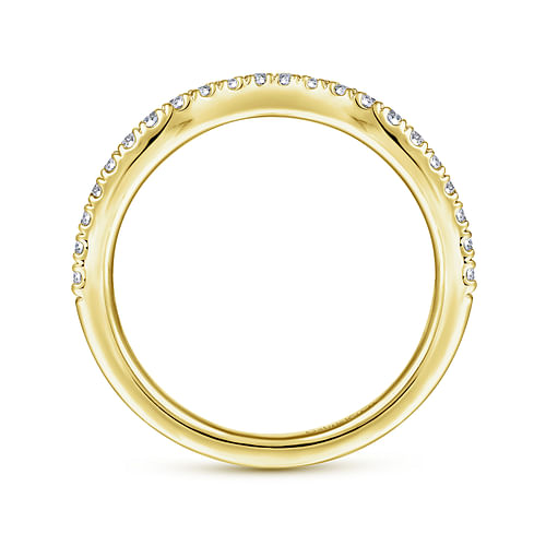 14K Yellow Gold Matching Wedding Band