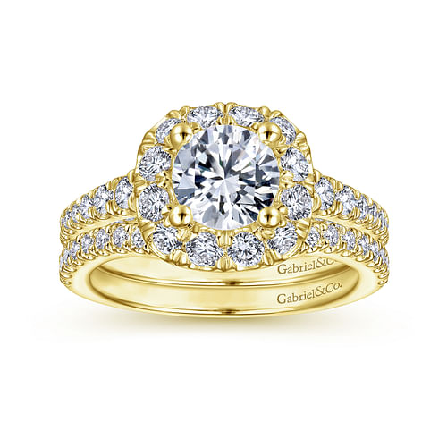 14K Yellow Gold Matching Wedding Band