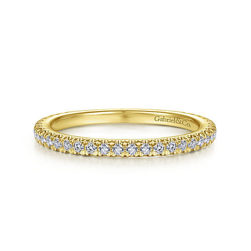 14K Yellow Gold Matching Wedding Band