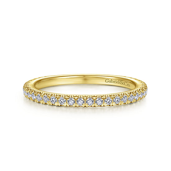 Gabriel - 14K Yellow Gold Matching Wedding Band