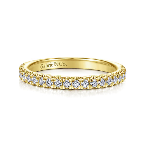 14K Yellow Gold Matching Wedding Band