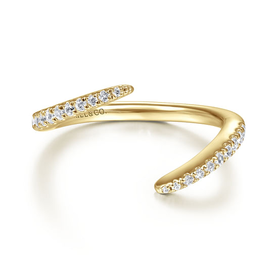 Gabriel - 14K Yellow Gold Matching Wedding Band