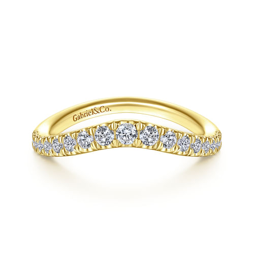 14K Yellow Gold Matching Wedding Band