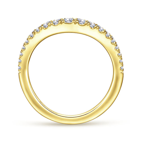 14K Yellow Gold Matching Wedding Band