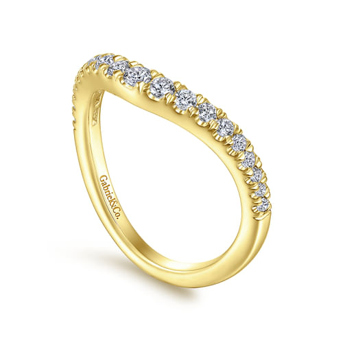 14K Yellow Gold Matching Wedding Band