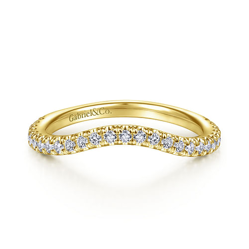 14K Yellow Gold Matching Wedding Band