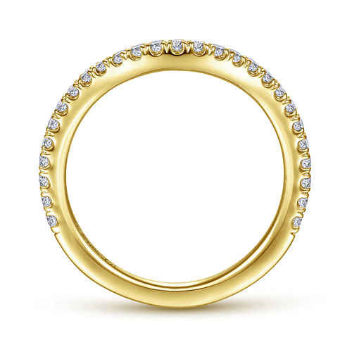 14K Yellow Gold Matching Wedding Band