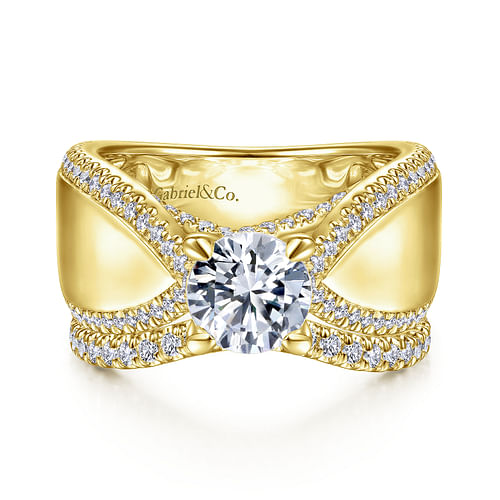 14K Yellow Gold Matching Wedding Band