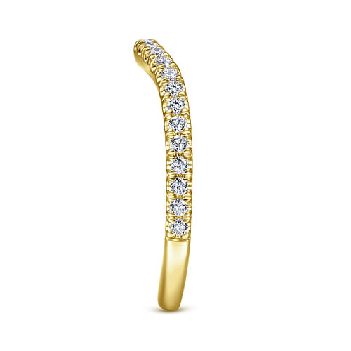 14K Yellow Gold Matching Wedding Band