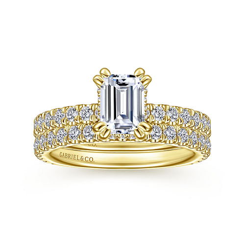 14K Yellow Gold Matching Wedding Band