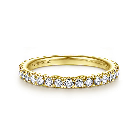 Gabriel - 14K Yellow Gold Matching Wedding Band