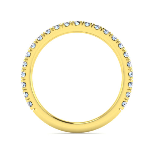 14K Yellow Gold Matching Wedding Band