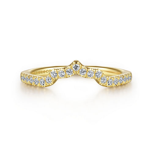 14K Yellow Gold Matching Wedding Band