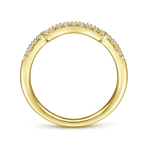 14K Yellow Gold Matching Wedding Band