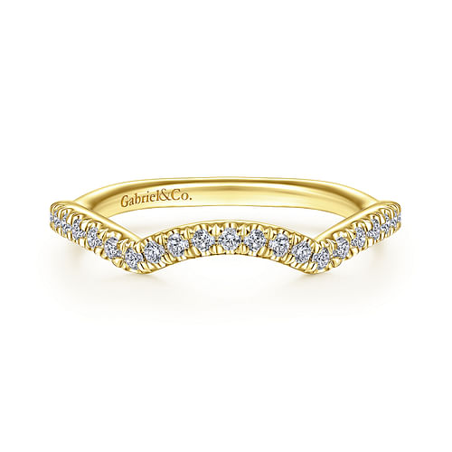 14K Yellow Gold Matching Wedding Band