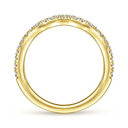 14K Yellow Gold Matching Wedding Band