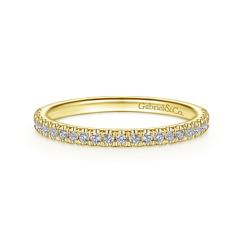 14K Yellow Gold Matching Wedding Band