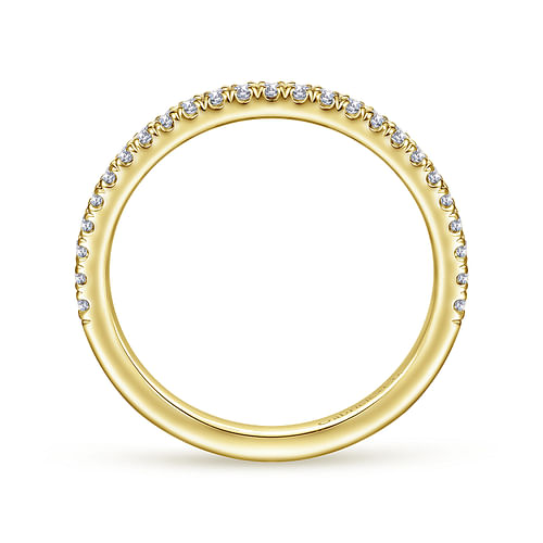 14K Yellow Gold Matching Wedding Band