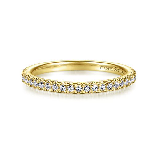 14K Yellow Gold Matching Wedding Band