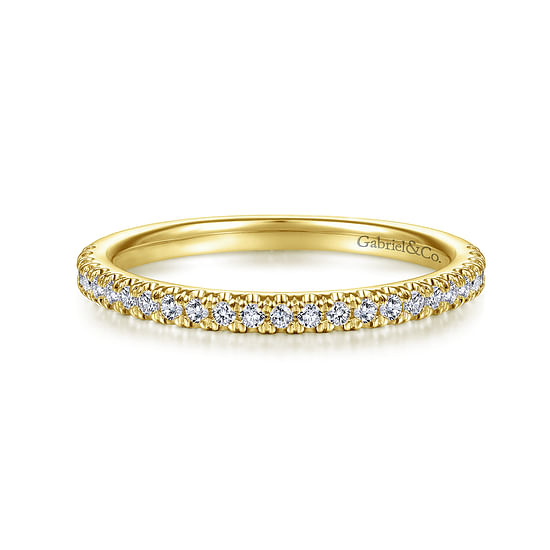 Gabriel - 14K Yellow Gold Matching Wedding Band