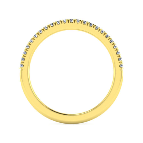 14K Yellow Gold Matching Wedding Band