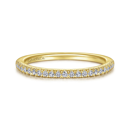 Gabriel - 14K Yellow Gold Matching Wedding Band