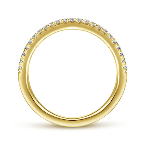 14K Yellow Gold Matching Wedding Band