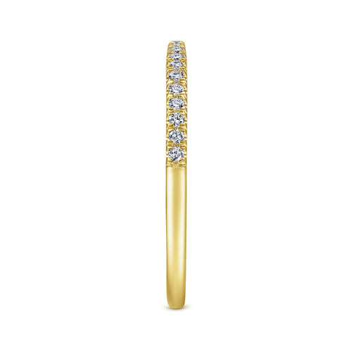 14K Yellow Gold Matching Wedding Band