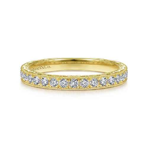 14K Yellow Gold Matching Wedding Band