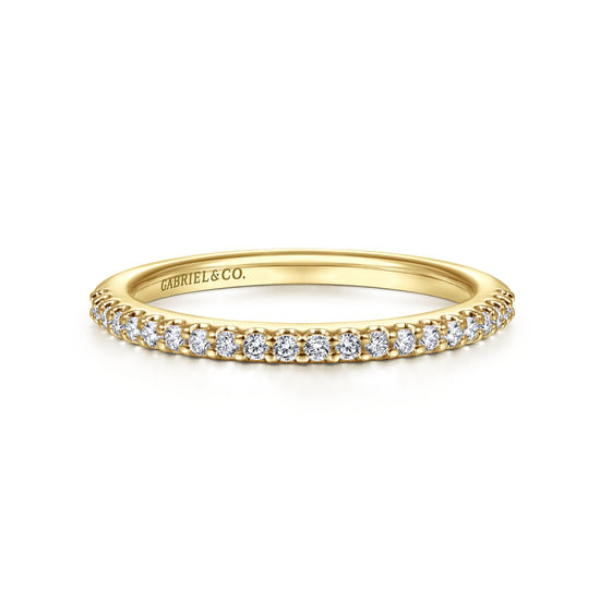 Gabriel - 14K Yellow Gold Matching Wedding Band