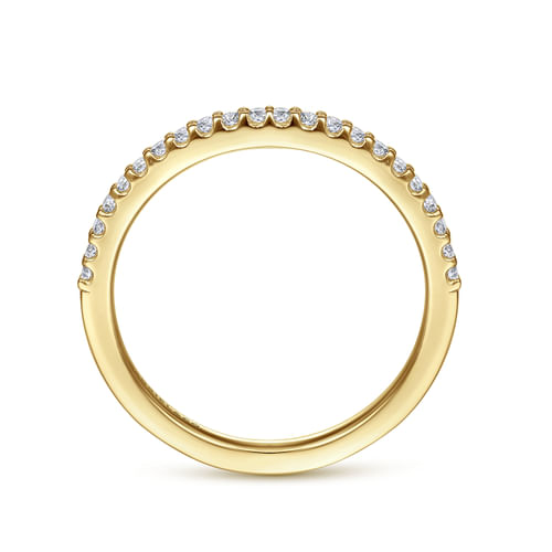 14K Yellow Gold Matching Wedding Band