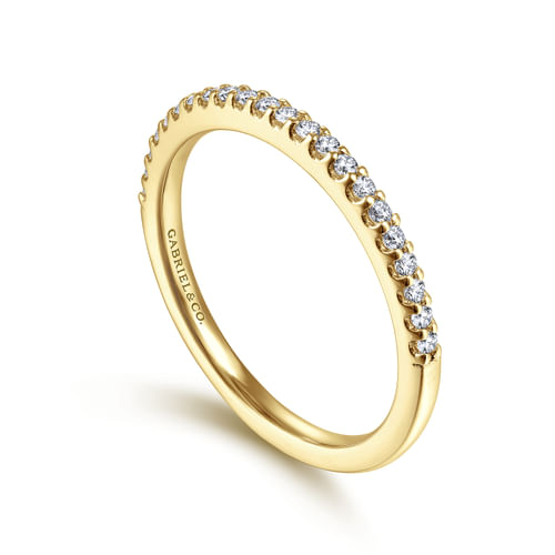 14K Yellow Gold Matching Wedding Band