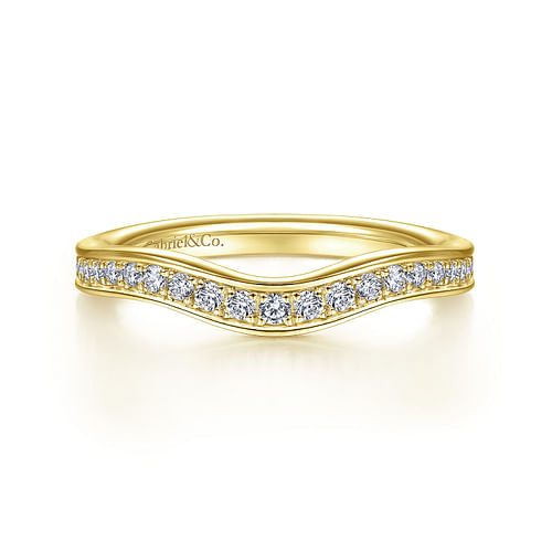 14K Yellow Gold Matching Wedding Band