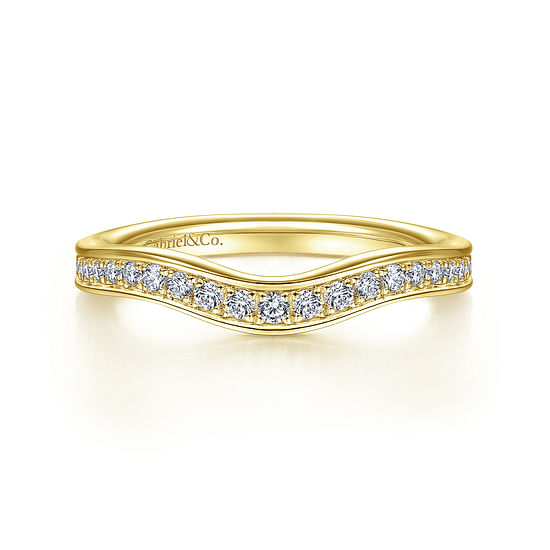 Gabriel - 14K Yellow Gold Matching Wedding Band