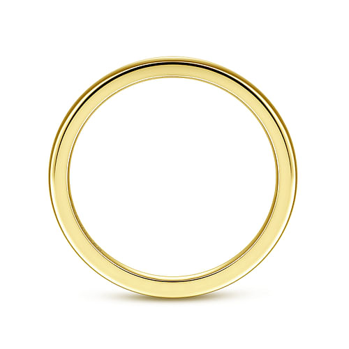 14K Yellow Gold Matching Wedding Band