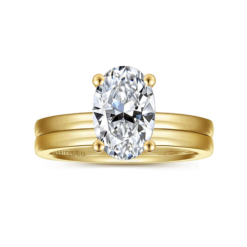 14K Yellow Gold Matching Wedding Band