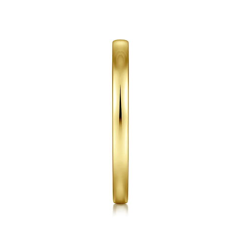 14K Yellow Gold Matching Wedding Band