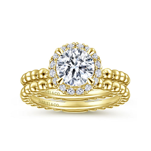 14K Yellow Gold Matching Wedding Band