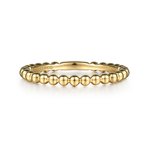 14K Yellow Gold Matching Wedding Band