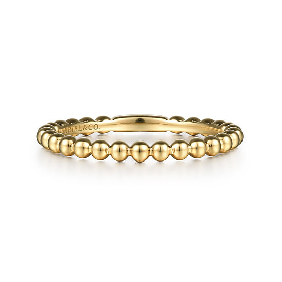 Gabriel - 14K Yellow Gold Matching Wedding Band