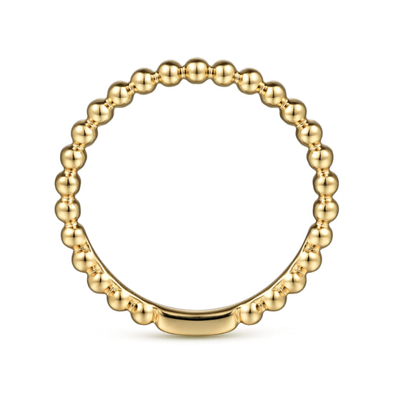 14K Yellow Gold Matching Wedding Band angle 2