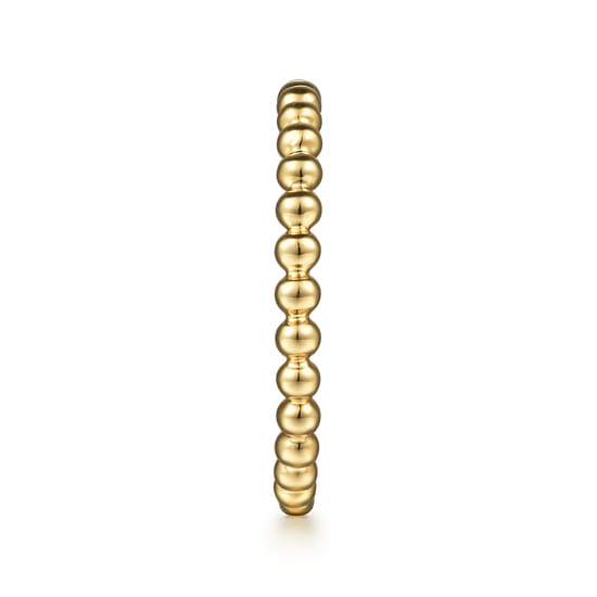 14K Yellow Gold Matching Wedding Band angle 5