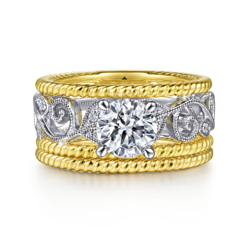 14K Yellow Gold Matching Wedding Band