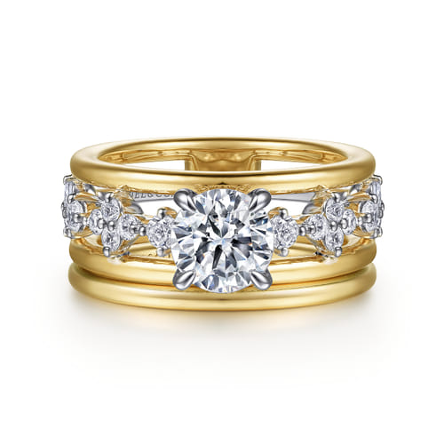 14K Yellow Gold Matching Wedding Band