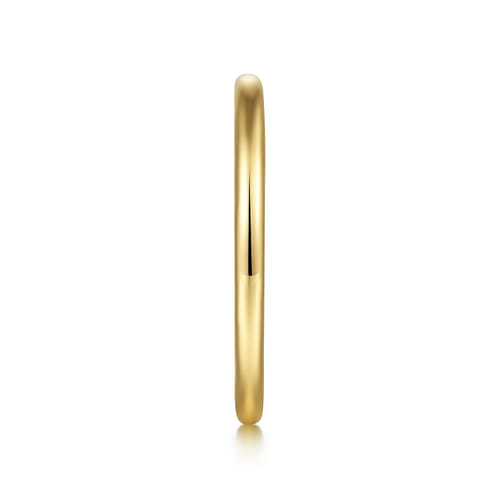 14K Yellow Gold Matching Wedding Band