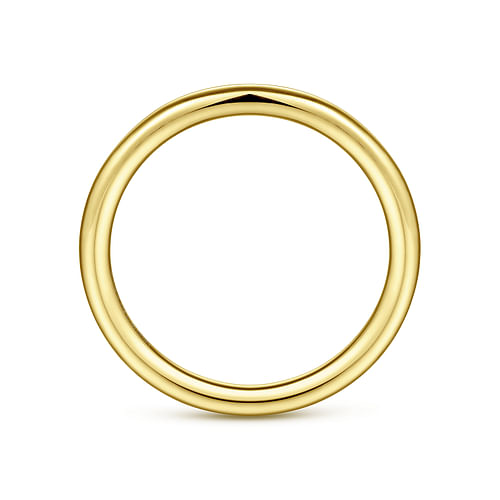 14K Yellow Gold Matching Wedding Band